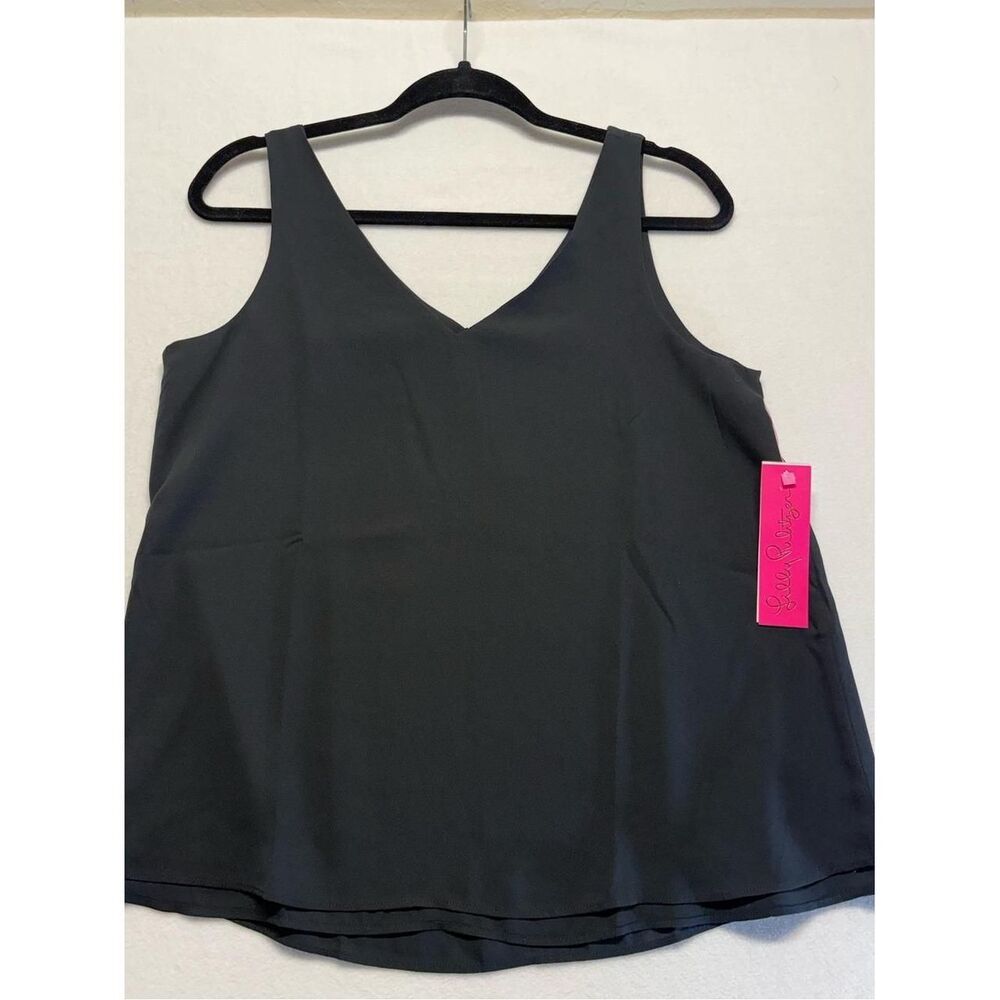 Lilly-pulitzer Women's Black Blouse